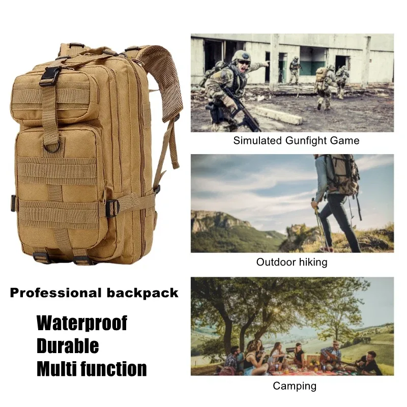 30l 900d nylon sac à dos étanche en plein air militaire sacs à dos tactique sport camping randonnée trekking pêche chasse sac