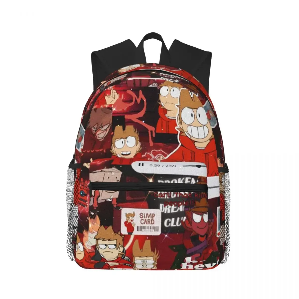 eddsworld sac à dos pour étudiants, sac d'école, sac à dos de randonnée, sac à dos de voyage pour garçons et filles, sac à dos à la mode, sacs à bandoulière