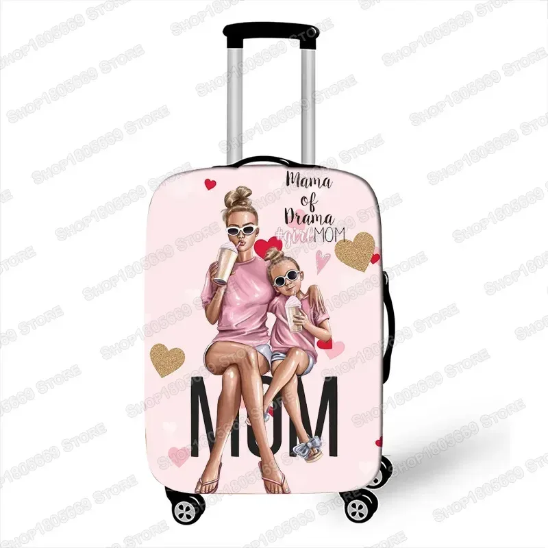 juste de bagage imprimée dessin animé pour filles, super spinal, accessoires de voyage, valise trolley, housses de protection de bagages, housse de valise anti-poussière