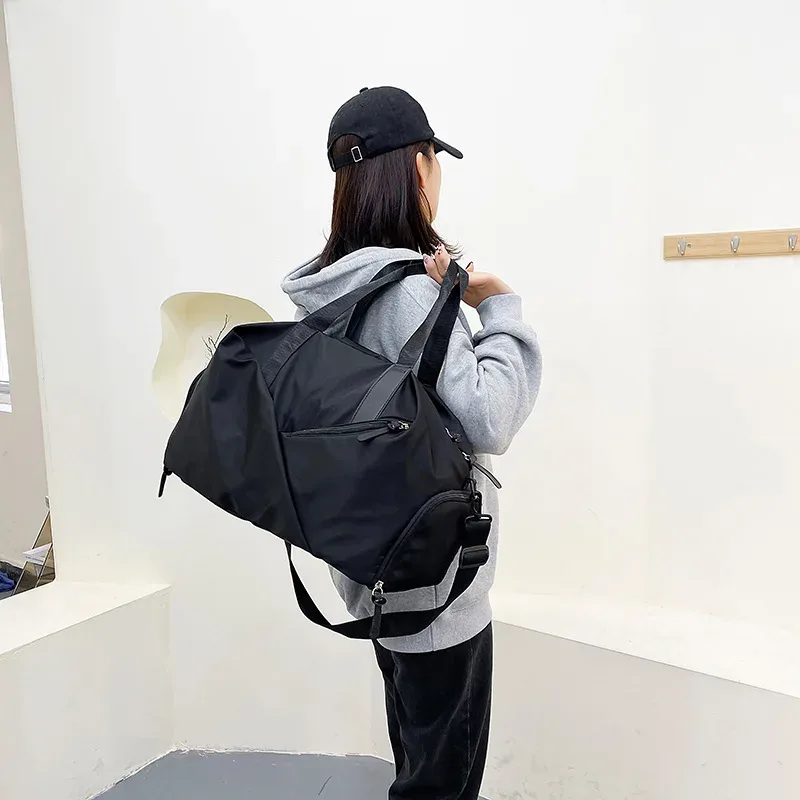 sac de voyage multifonction pour femme, sacs de sport, sacs de fitness, séparation sèche et arrière, sacs à main de sport initiés à la natation, sac à dos pour chaussures