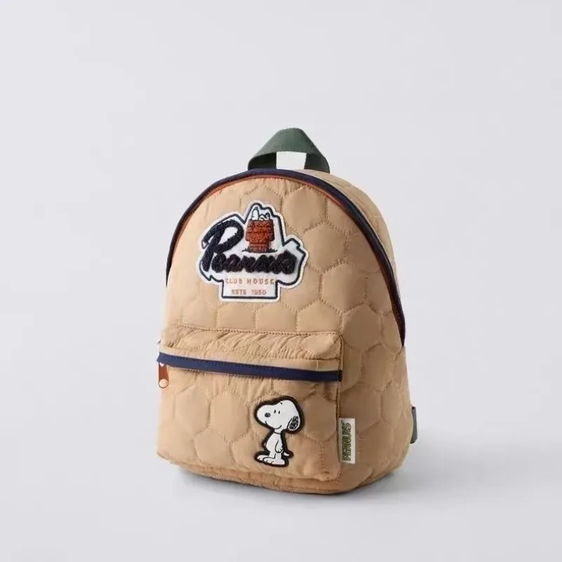 sac à dos snoopy de dessin animé, grande capacité, sac d'école pour étudiants, sac de voyage tendance et populaire pour la rentrée scolaire