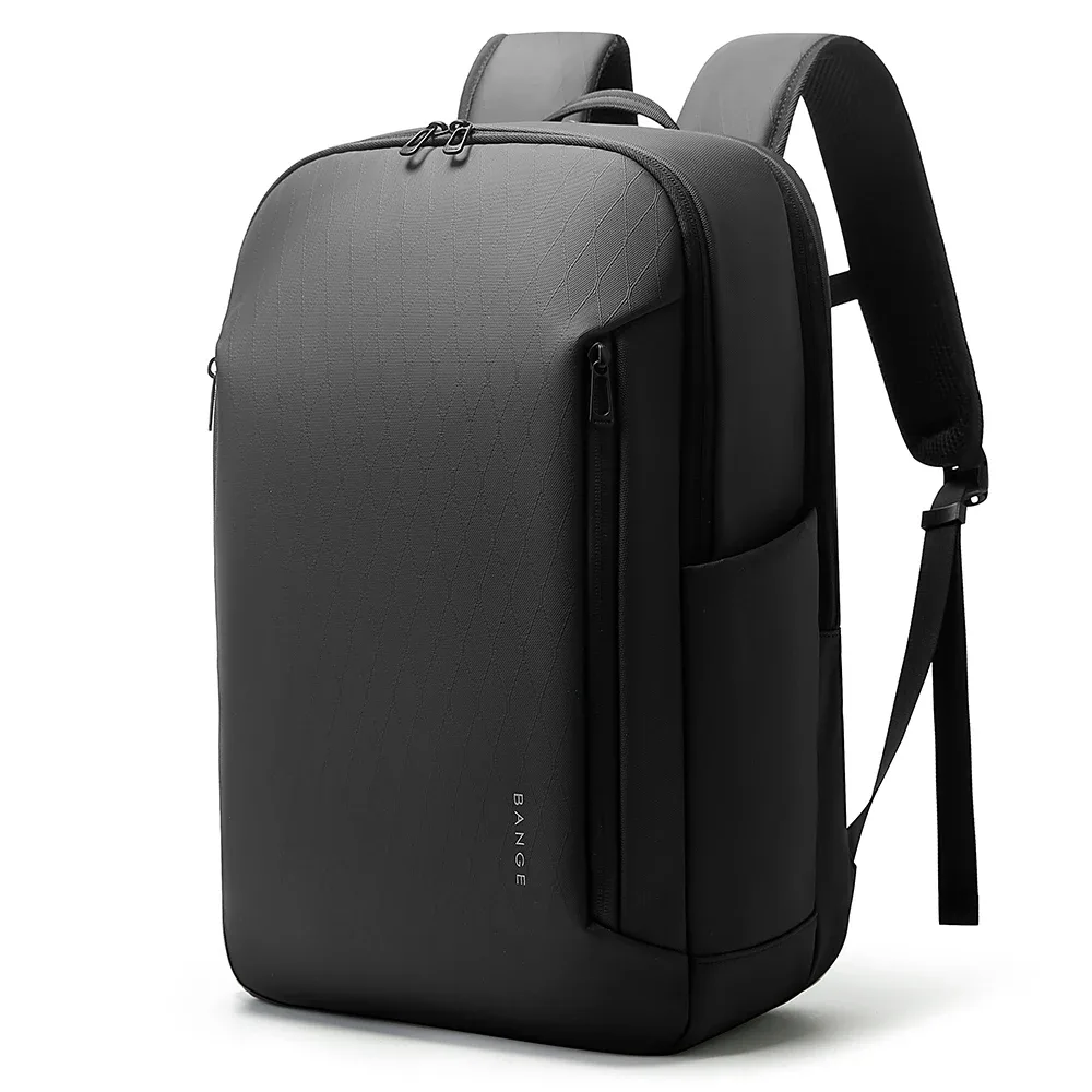 bange nouveau décontracté multi-poches grande capacité quotidien 15.6 pouces ordinateur portable léger étanche pour voyage d'affaires spacieux hommes sac à dos avec ykk