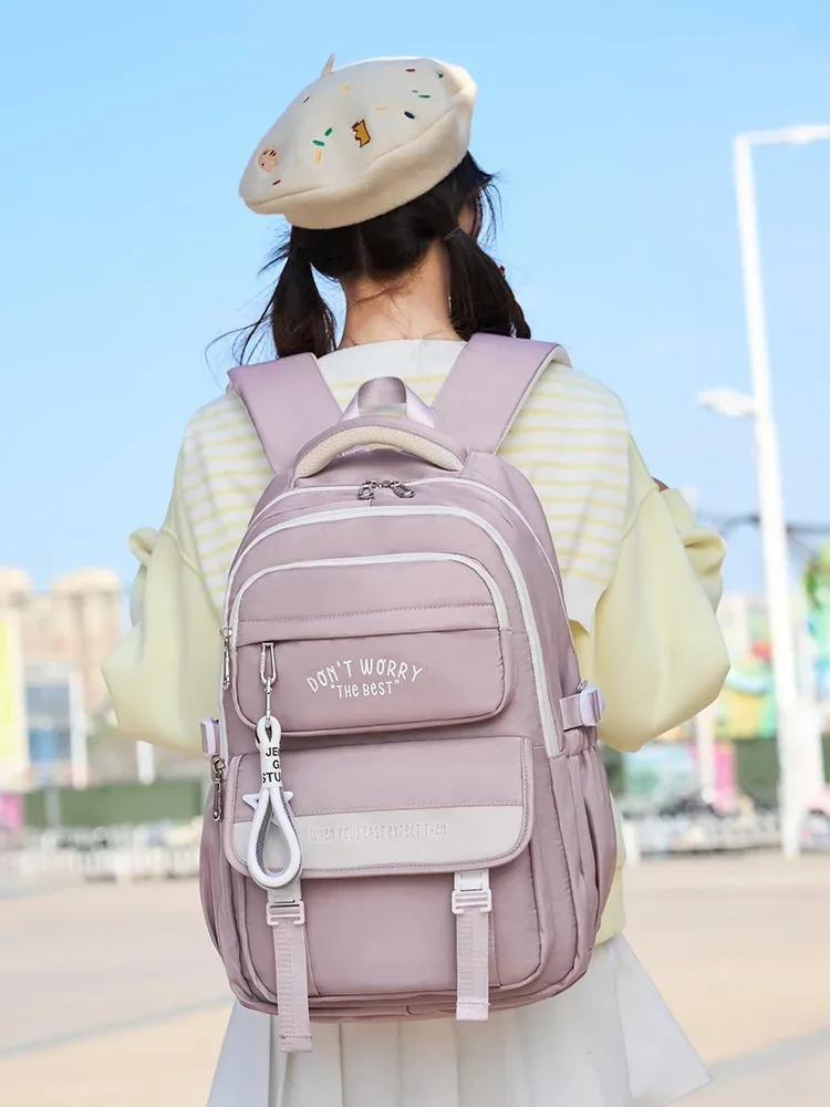 nouveau sac à dos scolaire tendance pour collégiens, grande capacité, sac à dos pour écoliers, style ins, mochila