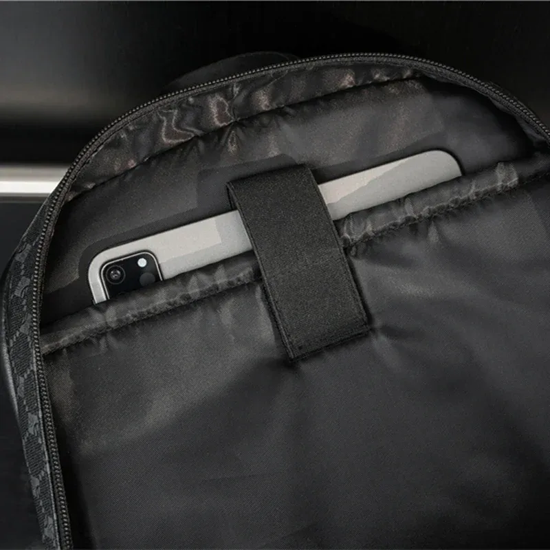 sac à dos à imprimé floral de luxe pour hommes, sacs à dos pour hommes, sacs de voyage de grande capacité, sac à dos en cuir pu, cartable masculin, design de mode