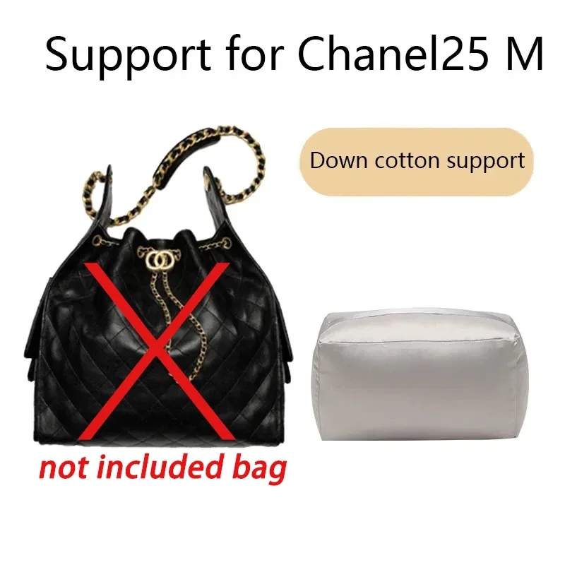 organisateur de sac en nylon pour chanel 25bag s, insert de support et de rangement pour sac à chaîne, accessoires de transformation