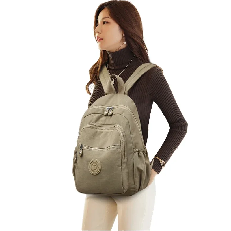 ChimPolyvalent-Sac à Dos en Nylon observateur et Décontracté pour Homme et Femme, Imperméable, Double Initié, Voyage en Plein Air