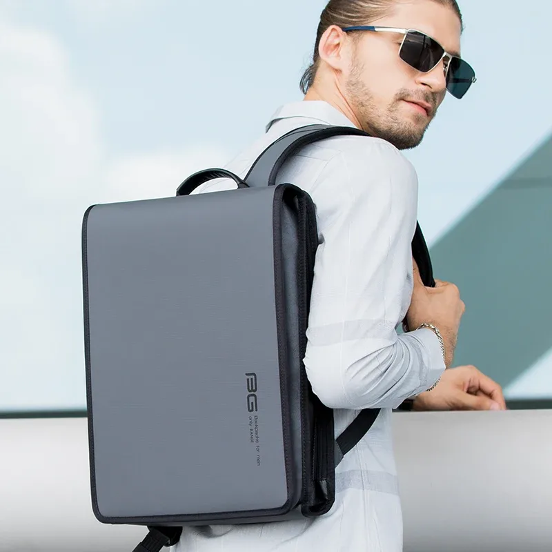 sac à dos bange pour ordinateur portable, antivol, imperméable, anti-rayures, sac à dos scolaire, sac de voyage d'affaires pour hommes
