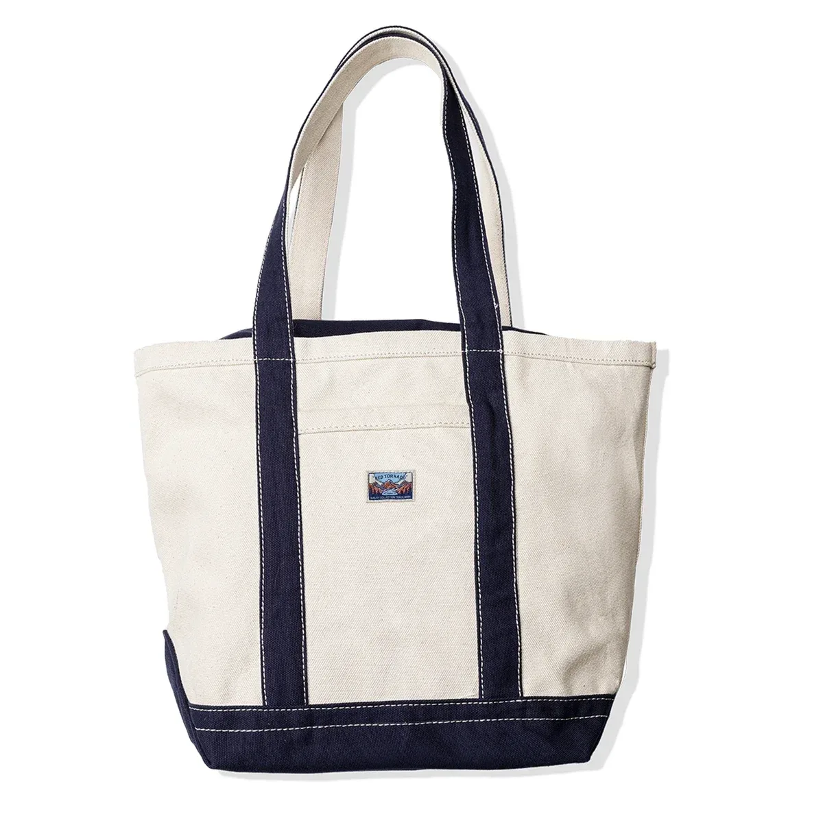 sac fourre-tout décontracté tornado rouge pour femmes et hommes, sac de shopping en toile de coton durable pour le travail, les déplacements, la plage et l'usage quotidien