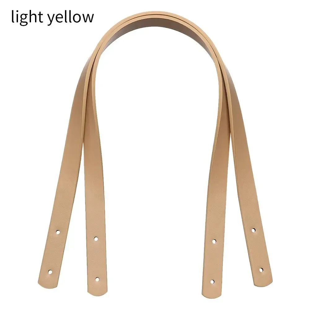 lot de 2 poignées de sac en cuir pu détachables, bandes de sac à main, bandes de sac à bandoulière, poignées de boîte cadeau avec rivets