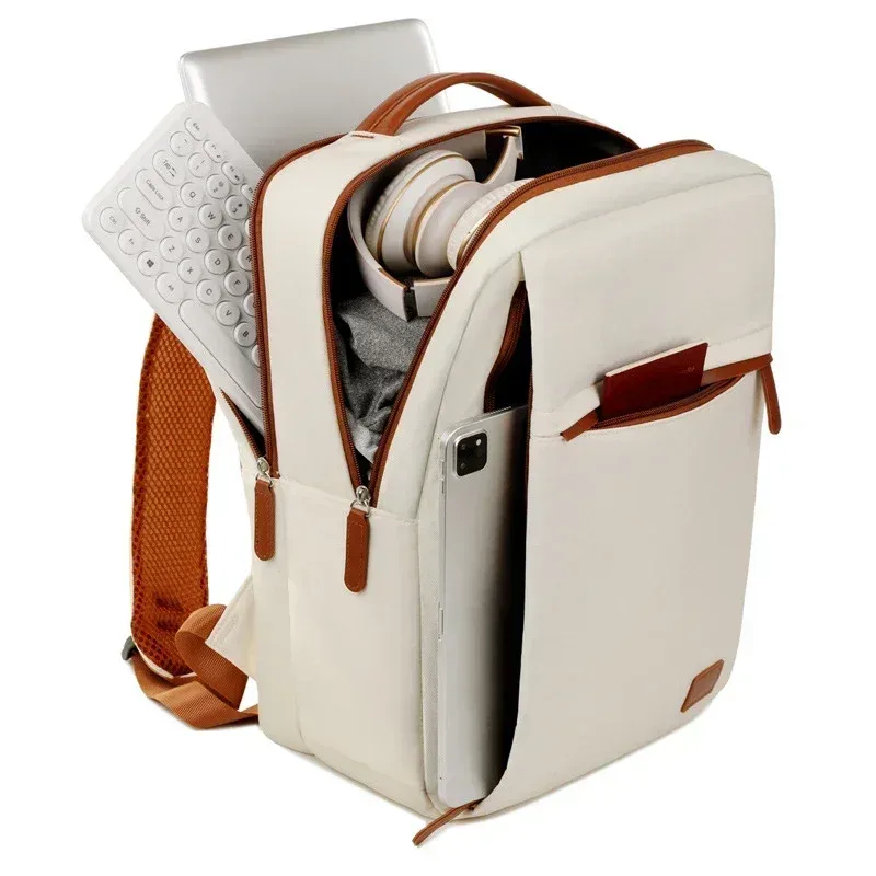 mode 15.6 pouces ordinateur portable affaires sac à dos classique hommes sac à dos femmes grande capacité voyage sacs à dos d'ordinateur portable étudiant sac d'école