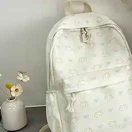 sac à dos imprimé chat de dessin animé mignon, cartable d'étudiant de grande capacité, sac girly délicat et tendance, sacs de voyage portables cadeaux