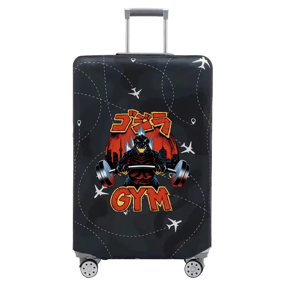couvertures de bagages de voyage, housse de protection, housses de valise anti-poussière commandées, série d'impression de dessin animé, accessoires de voyage for18-32inch
