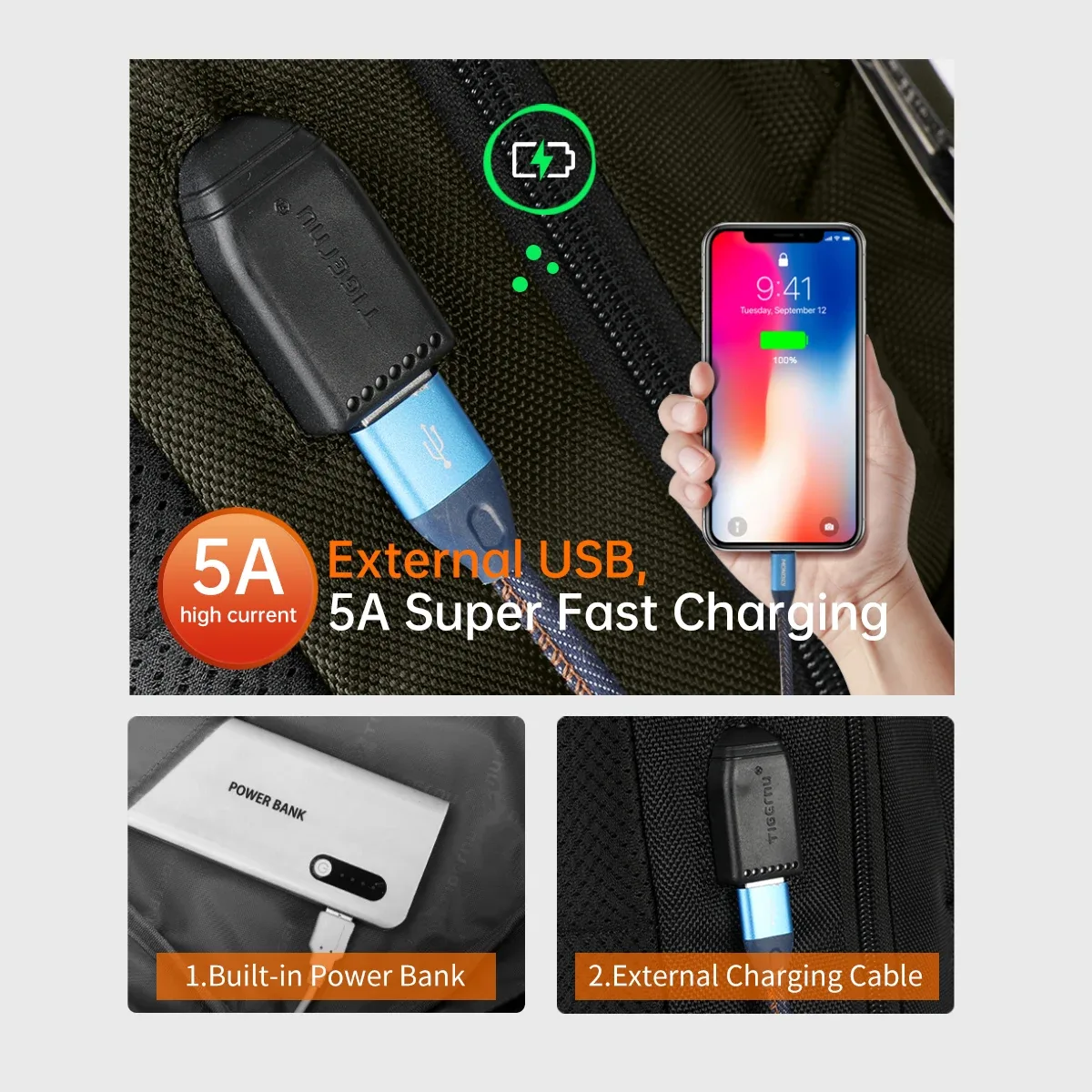 tig10u-sac à dos pare-balles pour homme, niveau ii, autonome, panneau balistique, protection, voyage, grande capacité