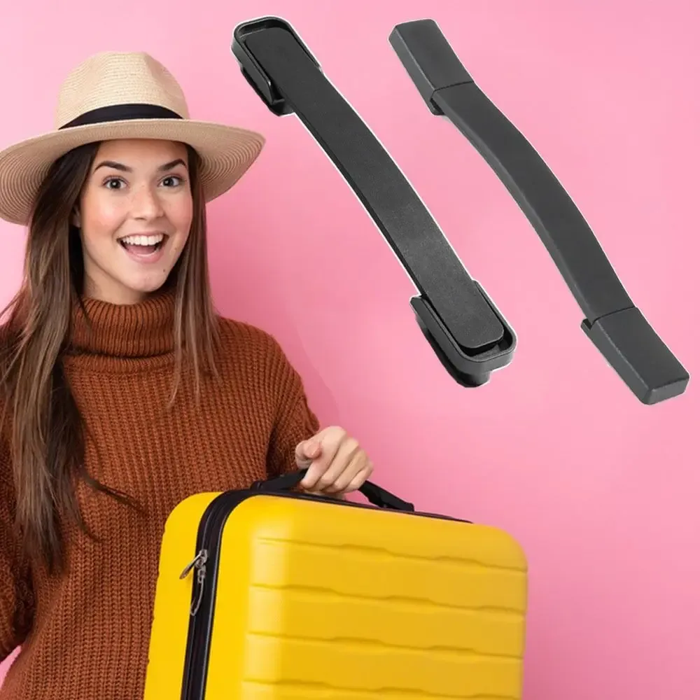 Poignée de bagage noire Durable, poignée en plastique de remplacement, accessoires, fournitures de voyage, poignée de valise