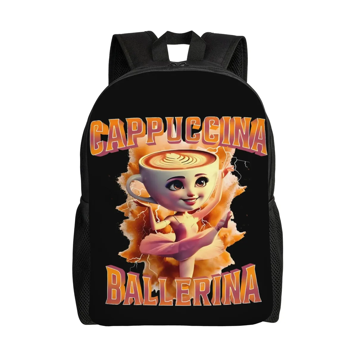 sac à dos tung tung tung sahur pour hommes et femmes, sac à dos décontracté pour le lycée, sac à dos en toile pour le collège, motif meme brainrot italien, cadeau