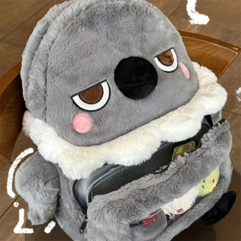 Jeu amour et espace profond Sylus mignon corbeau en peluche sac à dos sac d'école étudiant sac à dos Anime Cosplay sac à main sac de messager