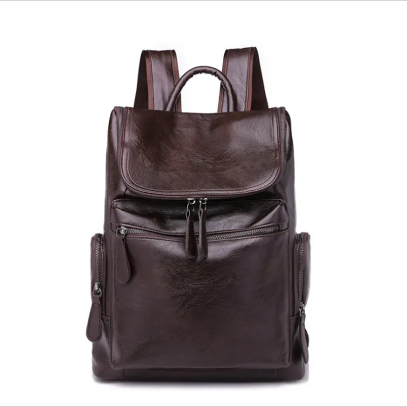traveasy – sac à dos en cuir pour ordinateur portable, fourre-tout de voyage à la mode pour femmes, grande capacité, pour étudiants, sport, garçons