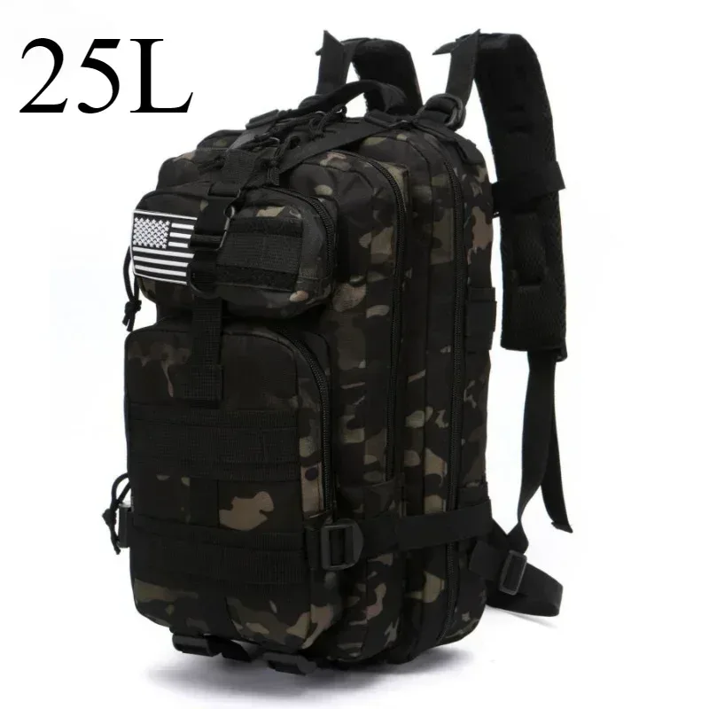 25l/50l sac à dos tactique molle sac sacs de plein air sac à dos pour randonnée camping trekking chasse pêche sacs de sport sacs à dos