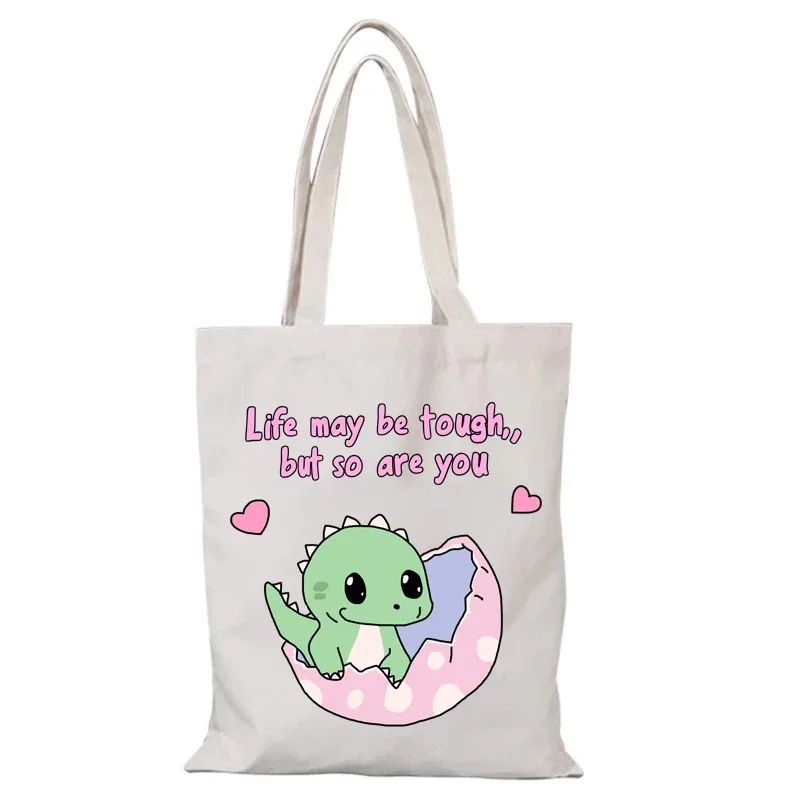 dessin animé toile sac fourre-tout loisirs mignon dame sacs sacs à main femmes sac à provisions eco shopper plage tissu sac à main épaule le nouveau