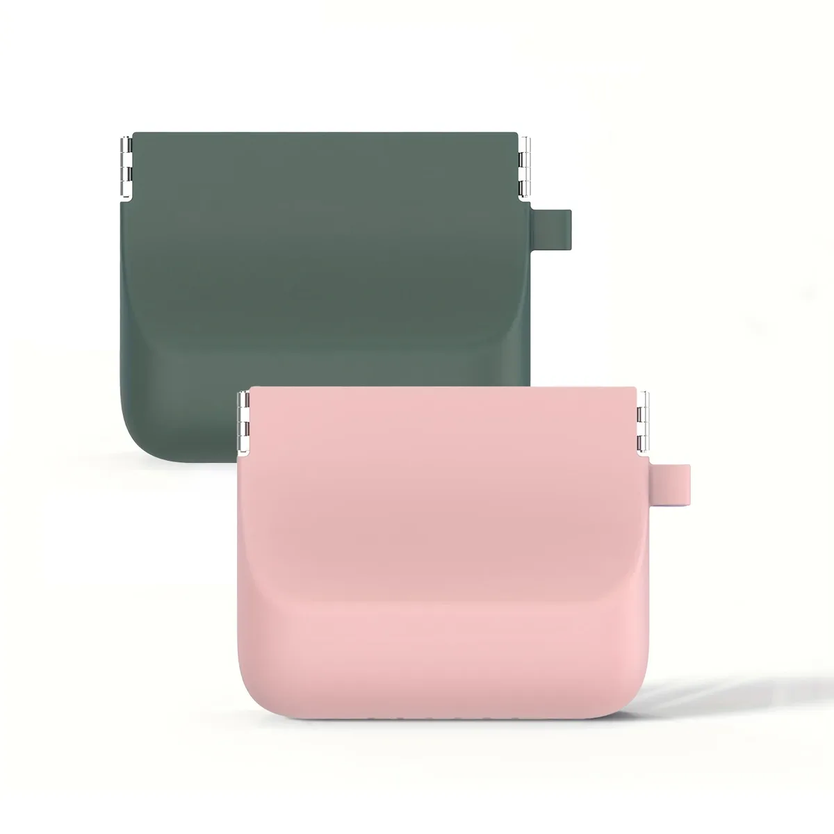 Sac de rangement Portable en Silicone, organisateur de casque à vent Simple, sac de rangement de petits objets, Mini sac de voyage essentiel à main