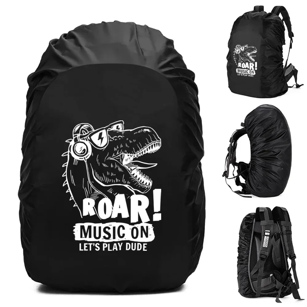 sac à dos imperméable pour homme, housse de pluie, sport de plein air, cyclisme de nuit, housse de pluie légère, sac de sécurité, camping, randonnée, 20l-75l