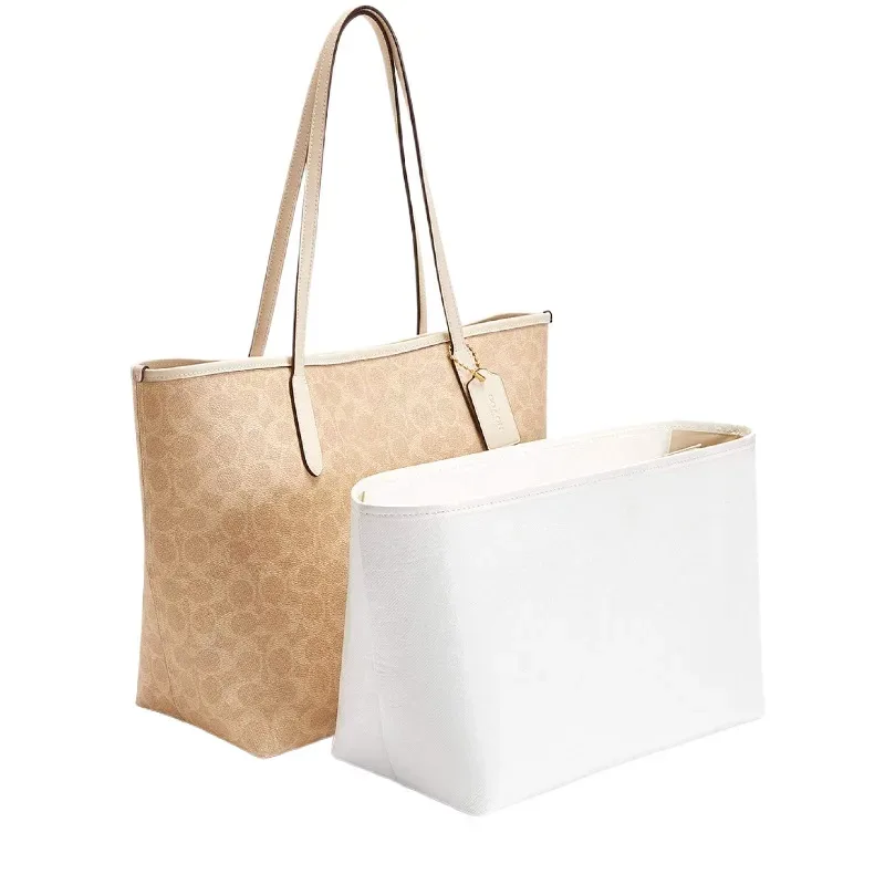 support de forme pour sac fourre-tout signature city33, sac de rangement étanche avec fermeture éclair et compartiment pour gobelet, pour une organisation soignée et un rangement tridimensionnel