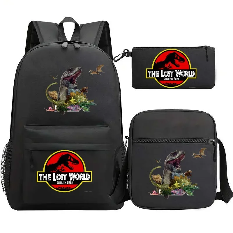 sacs à dos jurassic world park, sac à dos pour étudiants du premier cycle du secondaire, sac à dos de grande capacité pour adolescents, sac à dos de voyage décontracté pour ordinateur portable, mochilas