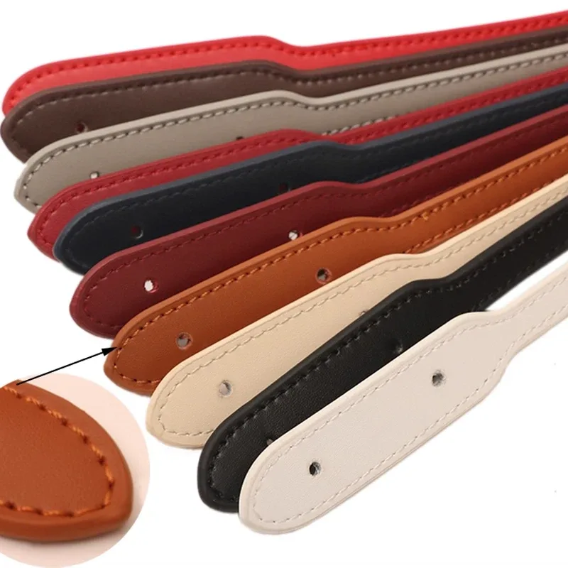 sangles de sac avec rivets, longueur 73cm, sangle de poignée en cuir pu, sangle de sac à bandoulière détachable de remplacement, accessoires de sac de bricolage