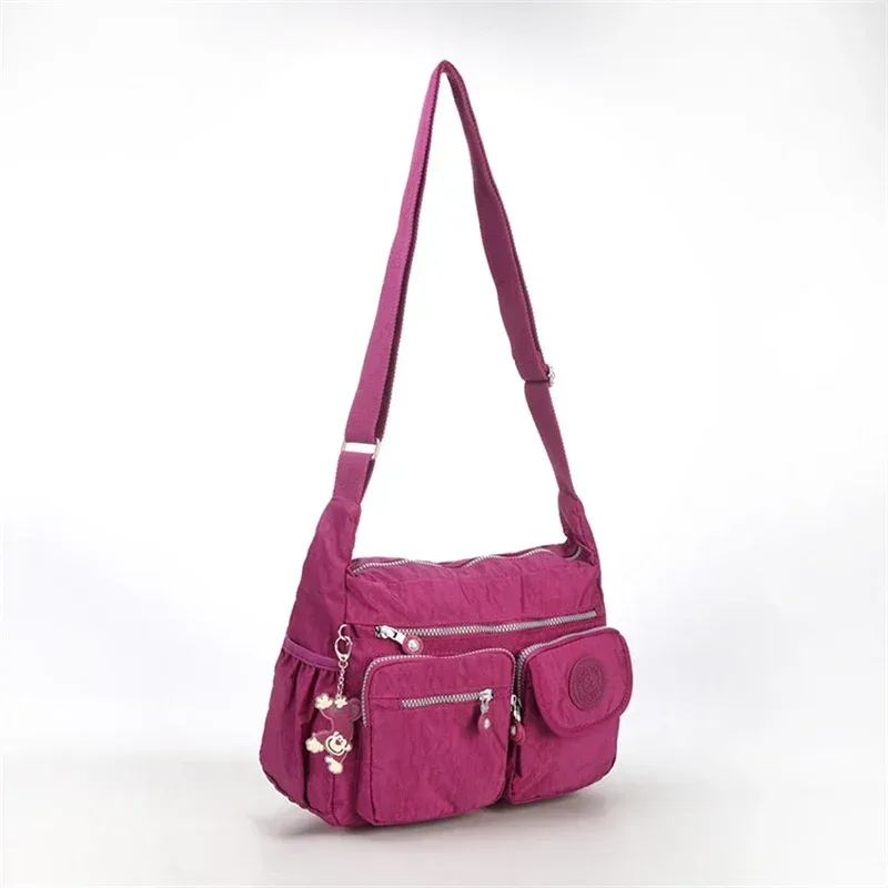 sac messager léger format a4, sac à bandoulière imperméable, sac unisexe grande capacité pour hommes et femmes