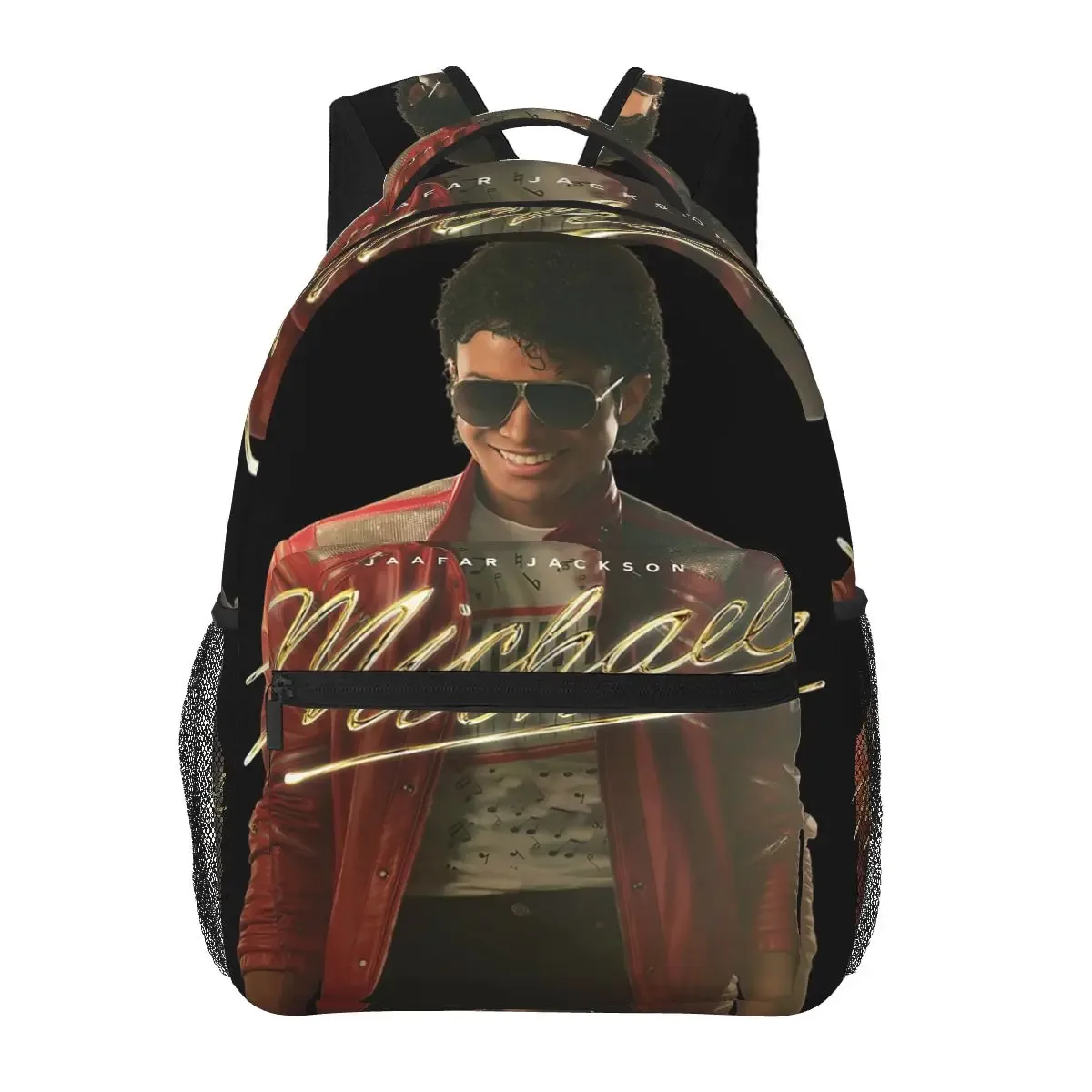 sac à dos à motif imprimé michael jackson pour étudiants, sac d'école, sac à dos de randonnée, sac à dos de voyage pour garçons et filles, sac à dos à la mode, sacs à bandoulière