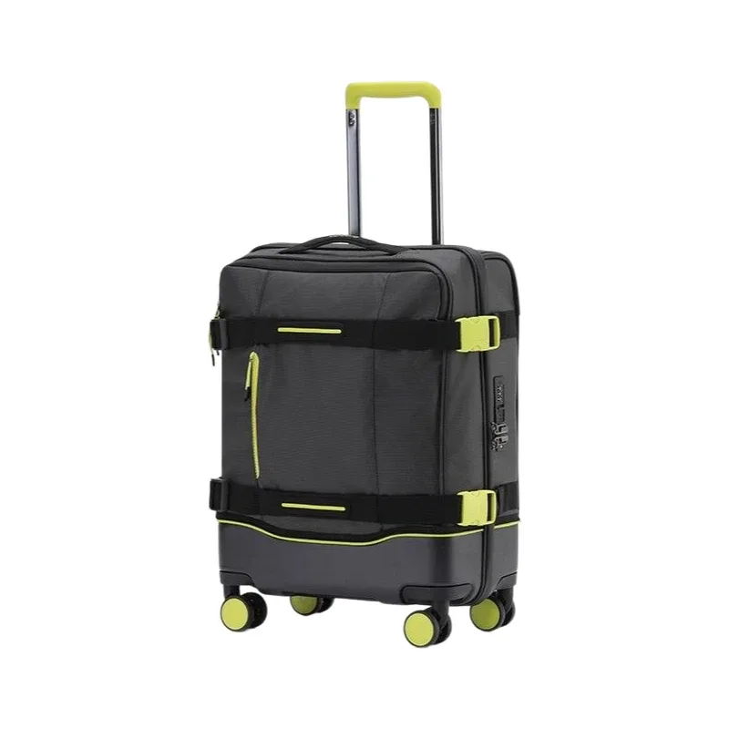 valise légère en tissu oxford de 20/24/28 pouces, roues à roulettes, sac de chariot de grande capacité pour voyage