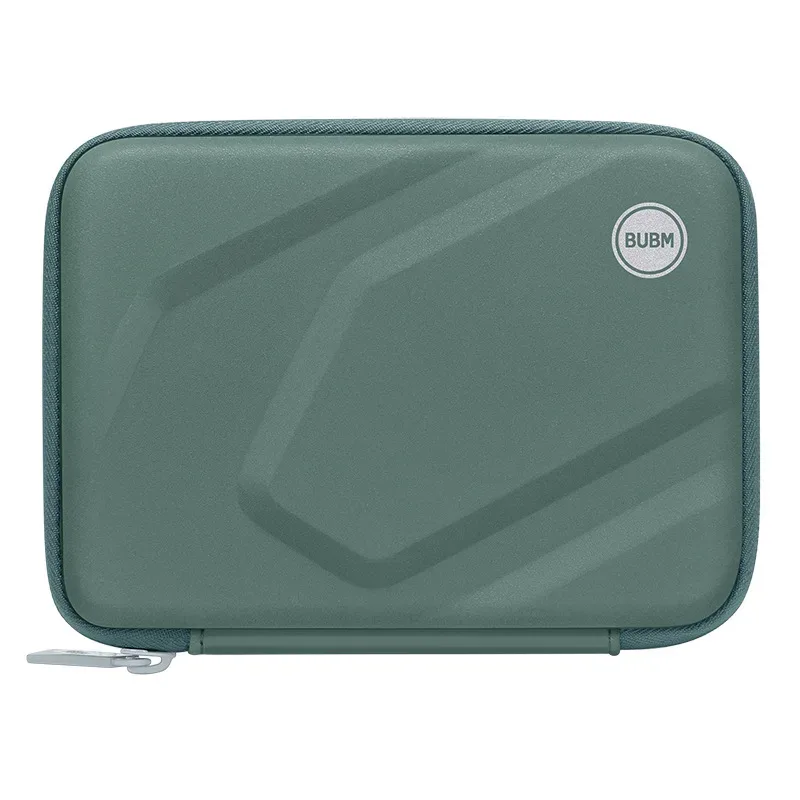 sac de rangement pour disque dur eva bubm, accessoires numériques, résistant aux chocs, anti-chute, sac de rangement de voyage, style minimaliste moderne