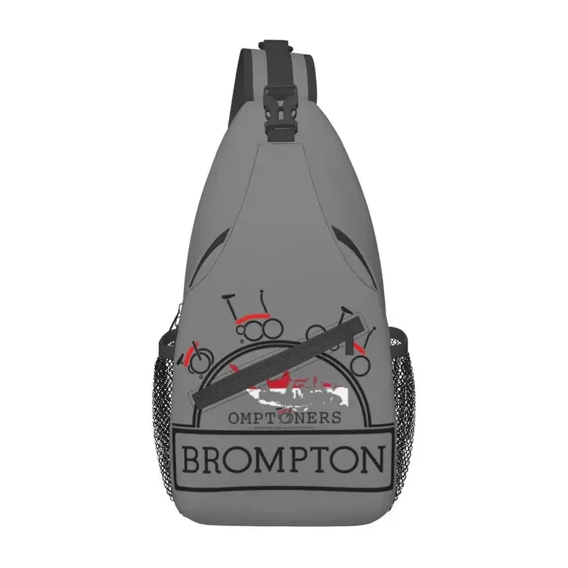 bromptons-sac à bandoulière de vélo pour homme, sac à dos à bandoulière poitrine, sac à dos de voyage, mode initiée
