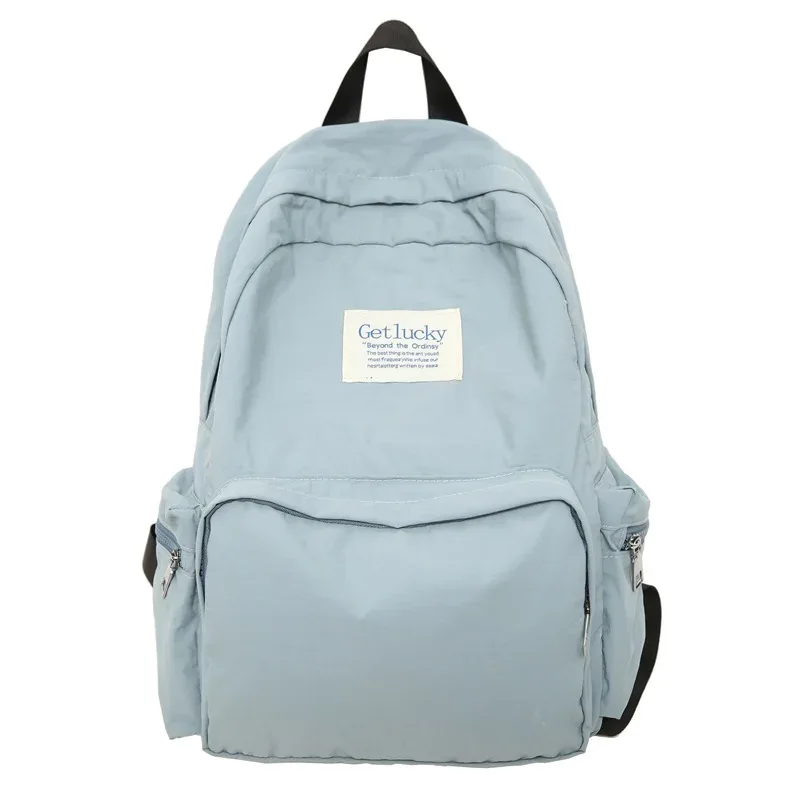 nouveau sac à dos de voyage décontracté pour femme 2025 – léger, grande capacité, imperméable en nylon, double bretelle, style frais et doux 14