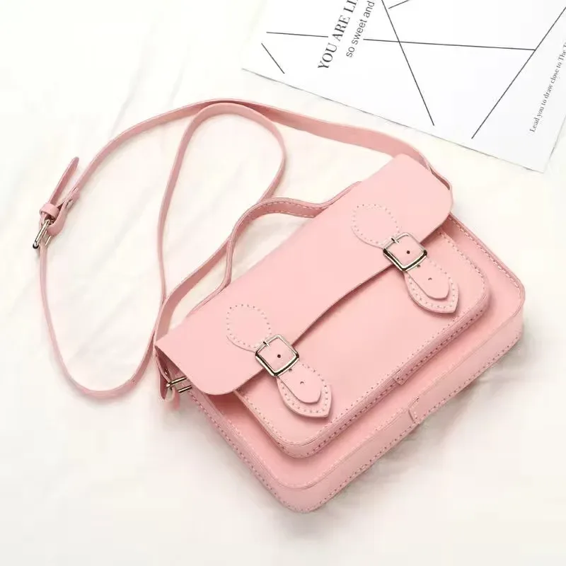 kit de fabrication de sacs à main, sacoche cambridge, sac à bandoulière cousu à la main, matériau en cuir pu, ensemble fait maison