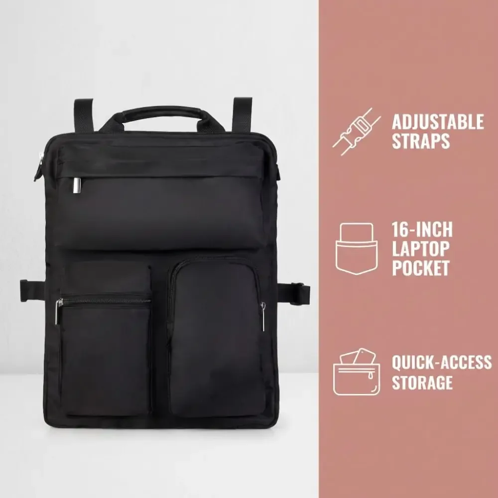 organisateur de bagages multi-poches, sac de rangement pour valise à accès rapide et mains libres, housse de transport résistante aux chocs