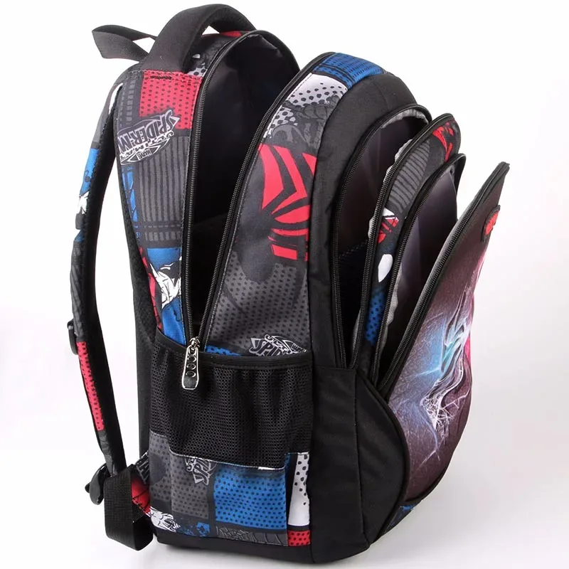 sac à dos d'école orth4wd imperméable pour garçon et fille, cartable adapté aux enfants de la 1re à la 9e année
