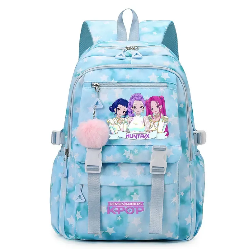 sac à dos kpop demon hunters pour étudiantes, lycéennes, collégiennes, polyvalent, adapté au quotidien et aux activités de plein air
