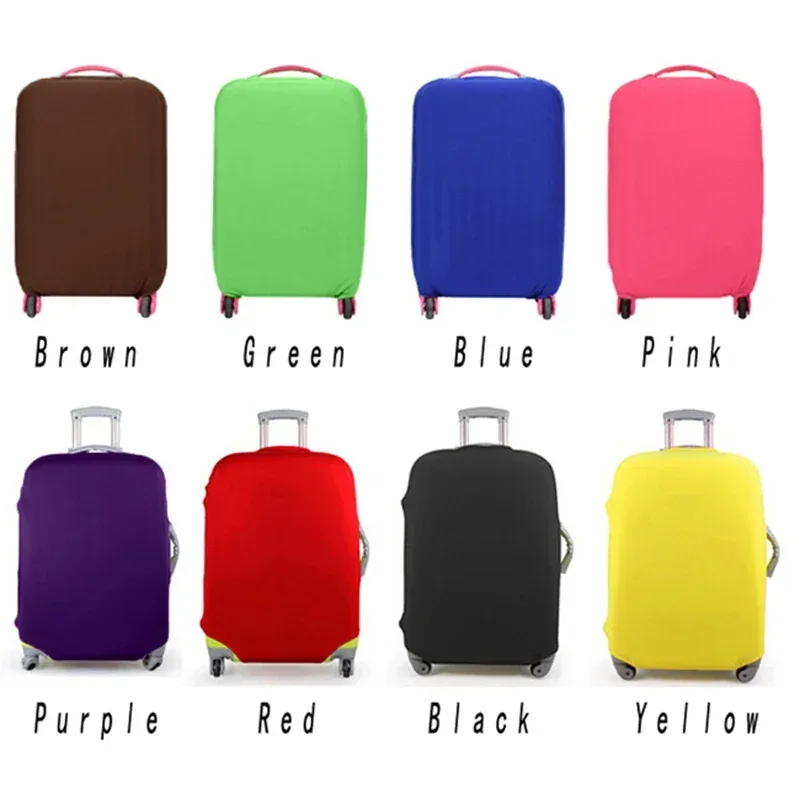 housse de bagage de voyage élastique, housse anti-poussière adaptée aux valises de 18 à 30 pouces, accessoires de voyage