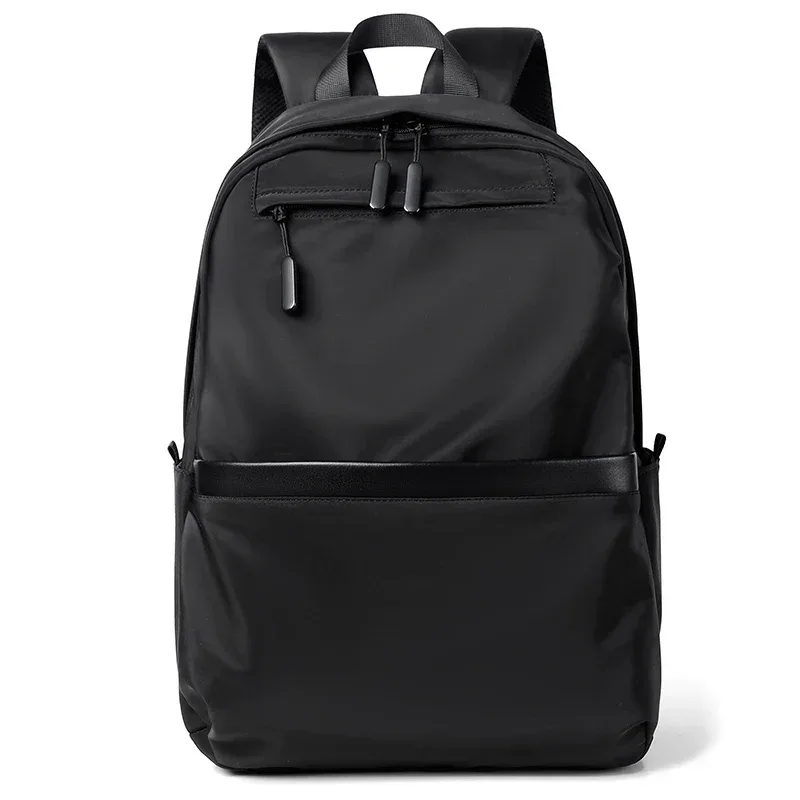sac à dos léger pour hommes, couleur unie, simple, grande capacité, sport, voyage, déplacements, ordinateur portable