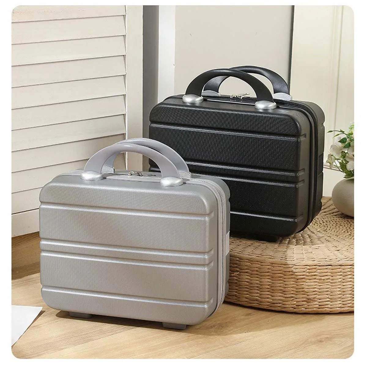 nouvelle valise tendance, trousse de toilette vintage 14 pouces, petite boîte de rangement, sac à maquillage, mini coffret cadeau de cérémonie, vente en gros