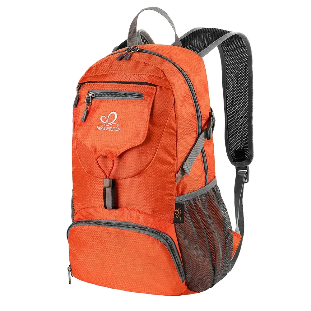waterfly petit sac à dos léger pliable 20l ultra léger pliable voyage randonnée camping sac à dos sac de jour pour homme femme