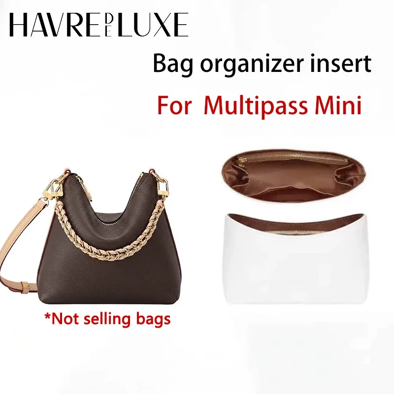 Insert Organisateur Imperméable pour Sac Multipass Mini – Accessoire de Modification de Sac Tendance et Durable – Nouvelle Insertion de Sac de Bonne Qualité