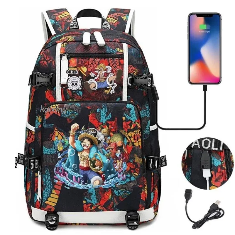 Sac à dos Brave One Piece imprimé, sac à dos camouflage, sac à dos de grande capacité, sac de voyage, sacs d'école décontractés pour adolescents, pour cadeau