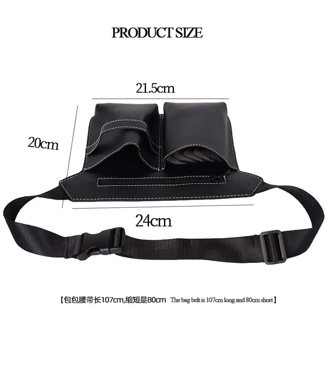kit de barbier, sac de taille pour coiffeur, sac de rangement pour ciseaux, sac de taille pour outils de cheveux, sac en pu, vente en gros, sac personnalisé pour ciseaux de cheveux