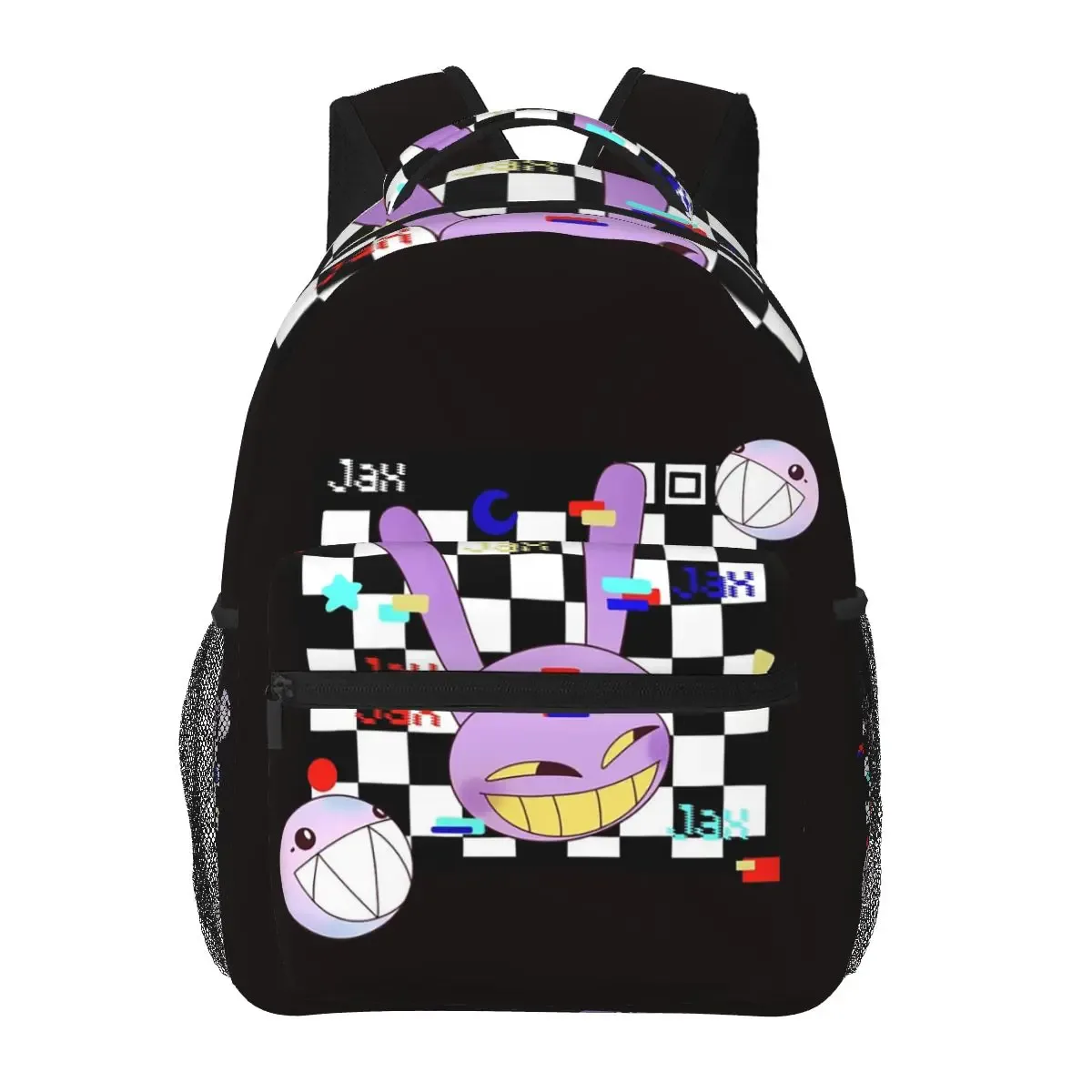 jax the amazing digital circus fanart animation series sacs à dos pour garçons et filles, sacs d'école pour étudiants, sac à dos pour ordinateur portable, sac à bandoulière