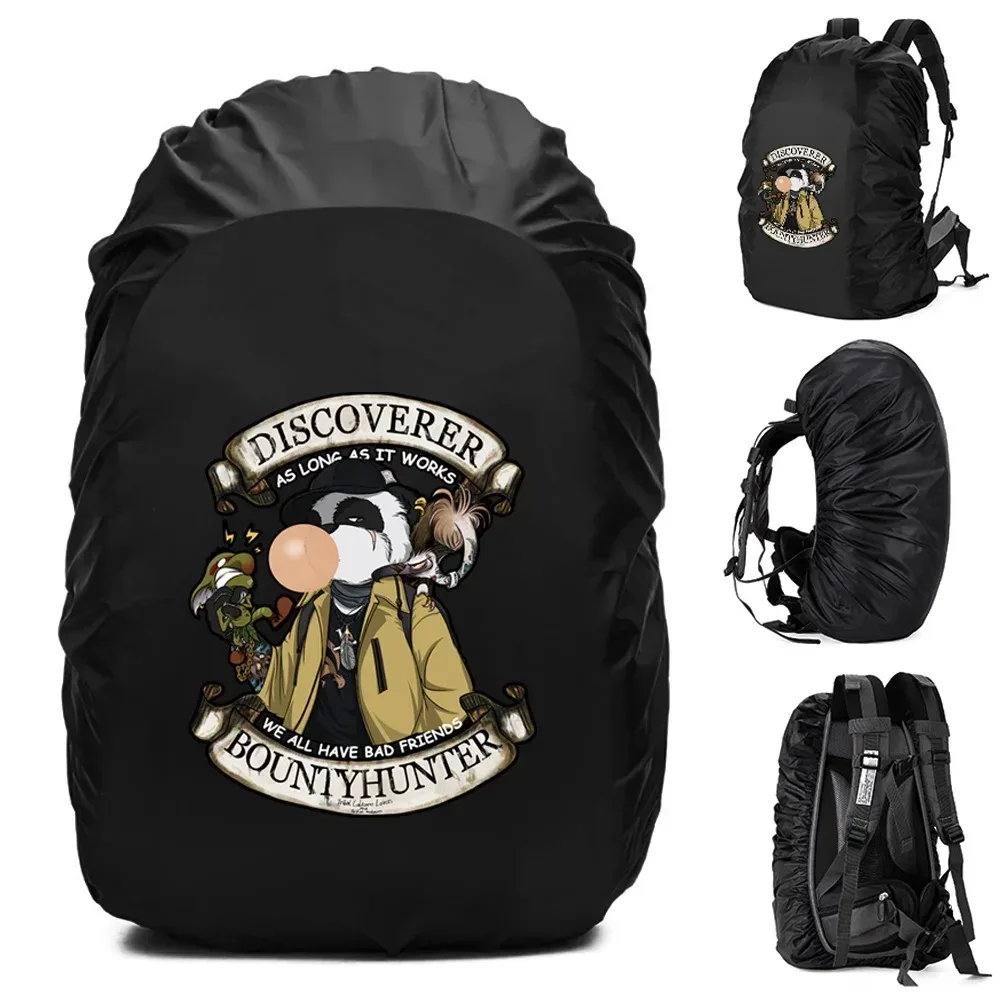 juste de pluie pour sac à dos unisexe, sac étanche, camping en plein air, randonnée, escalade, sports, housse de pluie anti-poussière, motif samouraï, 20-70 l