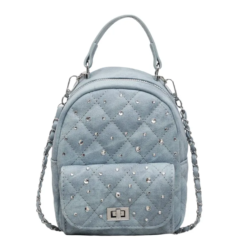 mini sac à dos en pu pour filles, carillon d'université, sac de voyage mignon, mode féminine, nouveau