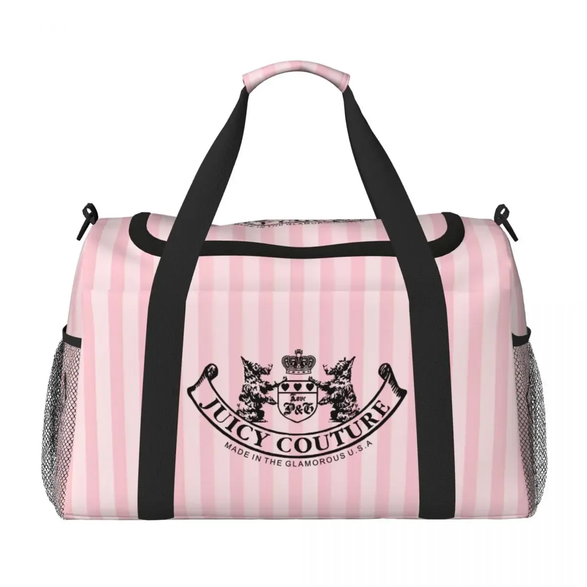 j-juicy-c-couture sac de voyage unisexe, sac à bandoulière, sac de cabine, sac fourre-tout grande capacité, sac de week-end, sac de sport