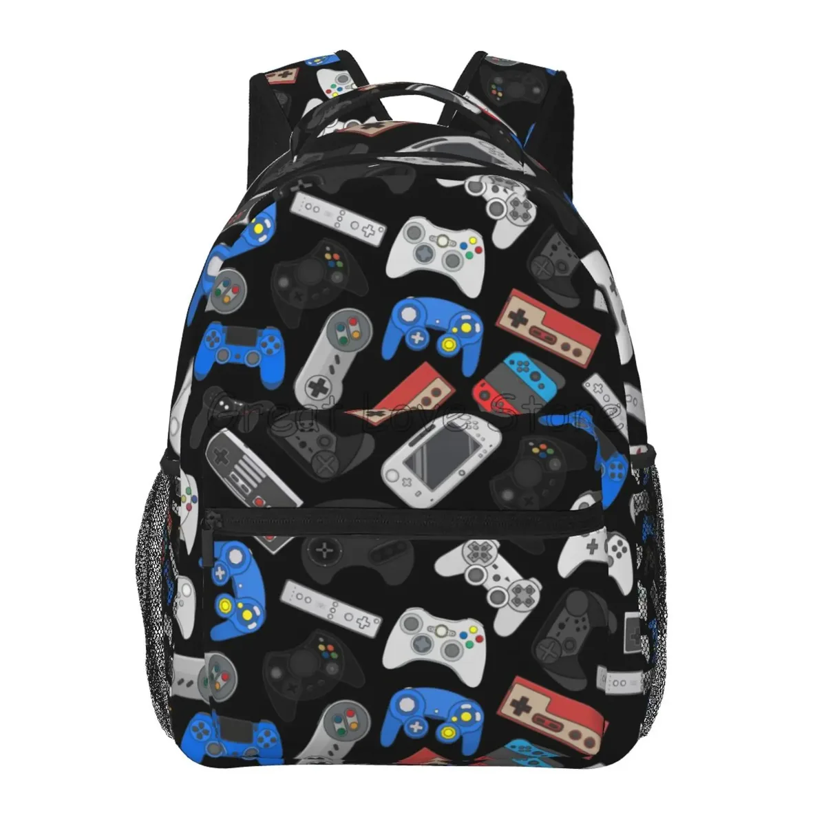 contrôleur de jeu vidéo sacs à dos d'ordinateur portable pour garçons filles durable école ordinateur bookbag unisexe voyage randonnée camping sac à dos